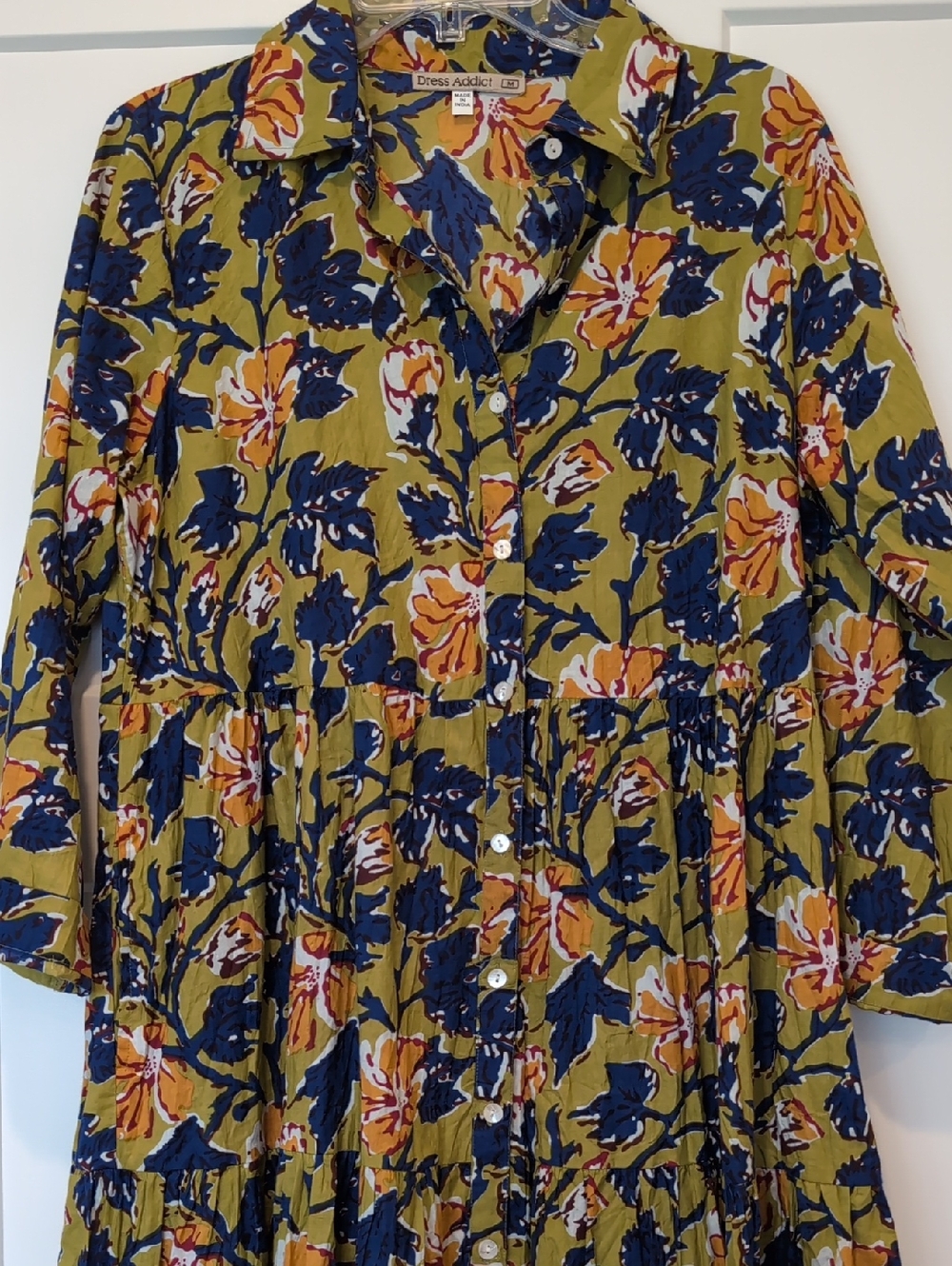 Dress Addict June Floral Shirt Dress M - Picture 3 of 9